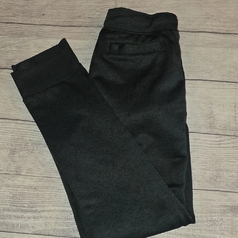 Hurley Black Sweatpants Tapered Cuffed Joggers